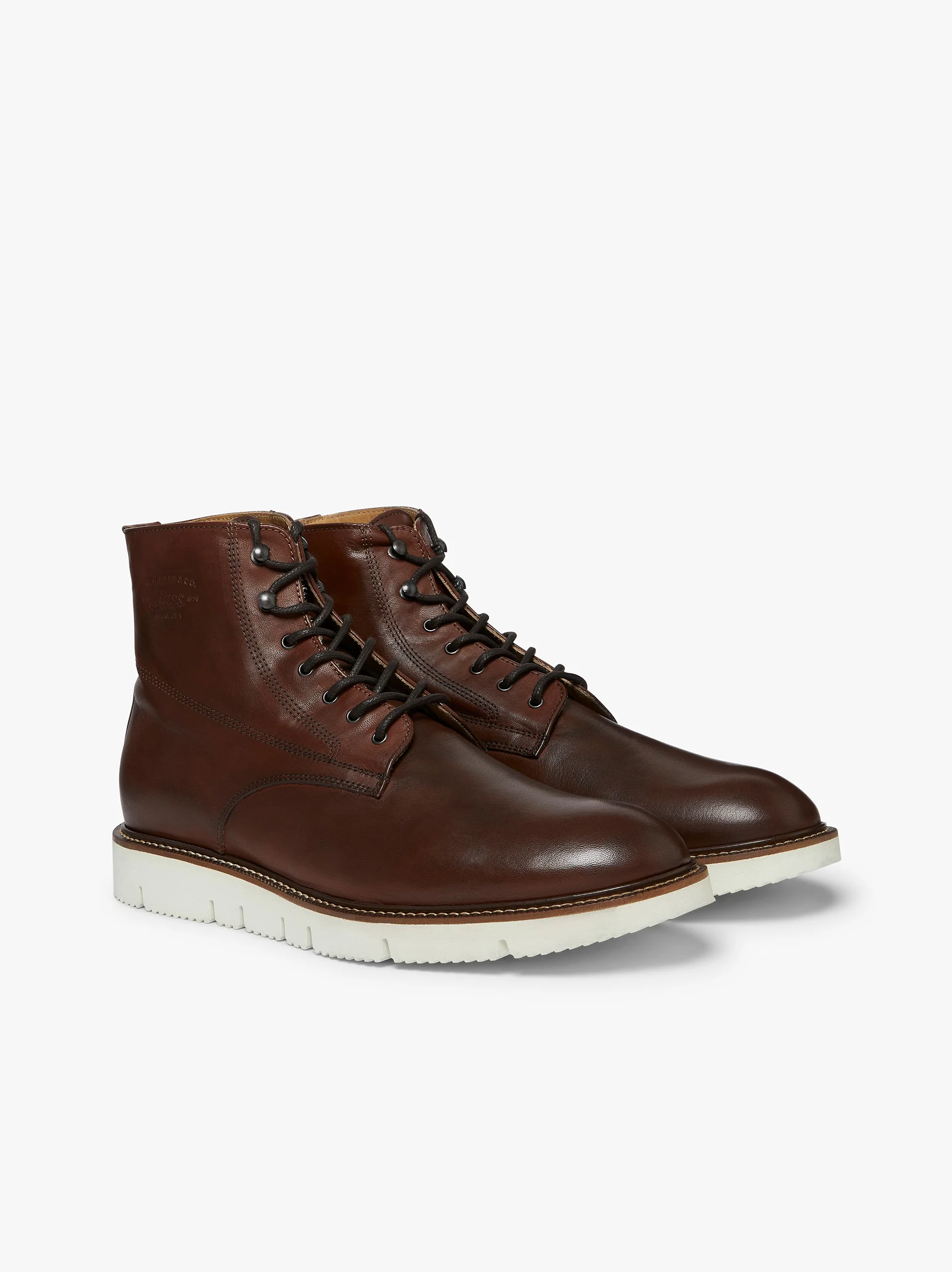 Brewer Round Toe Wedge Boots - Image 2