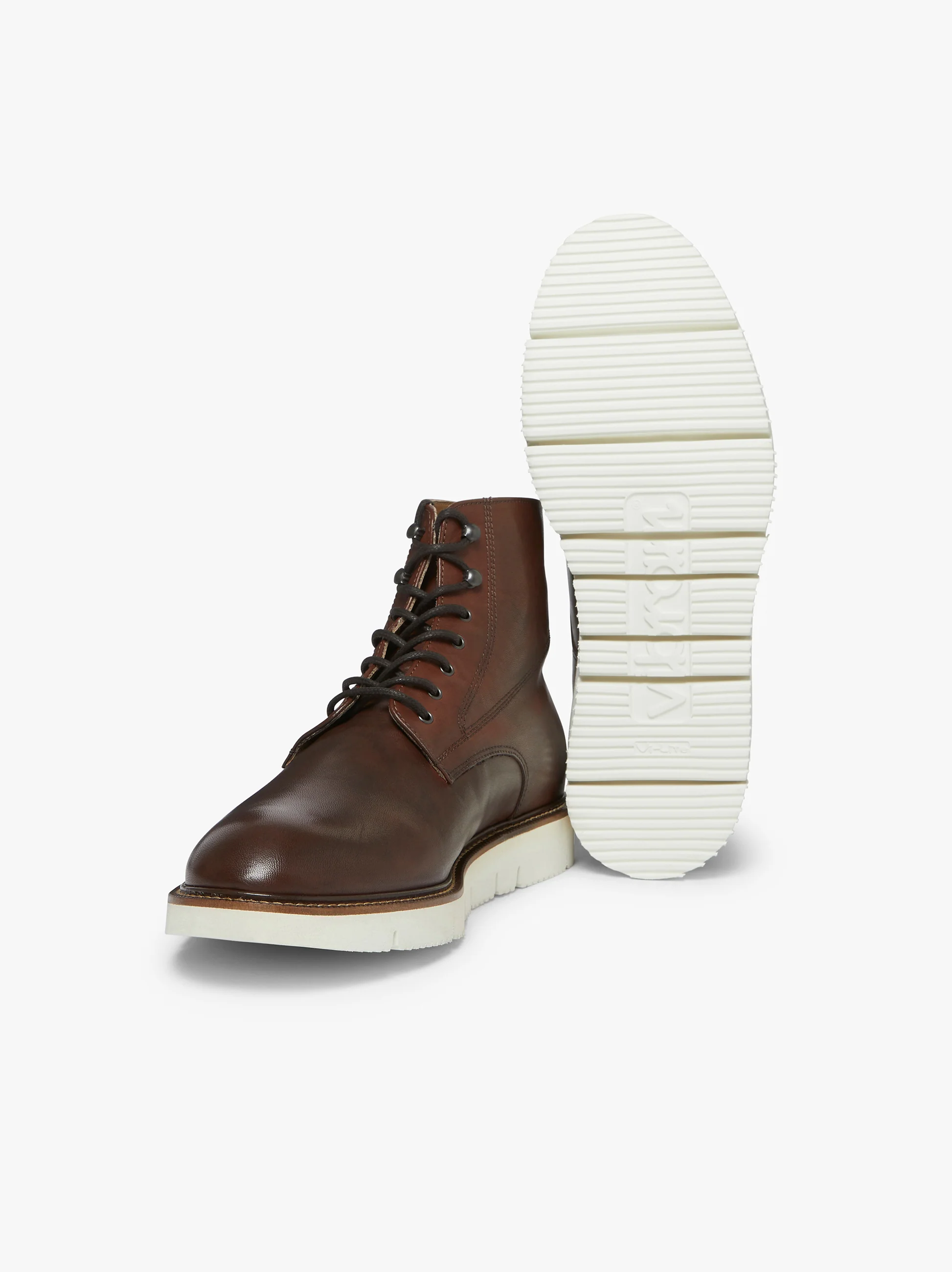 Brewer Round Toe Wedge Boots - Image 5