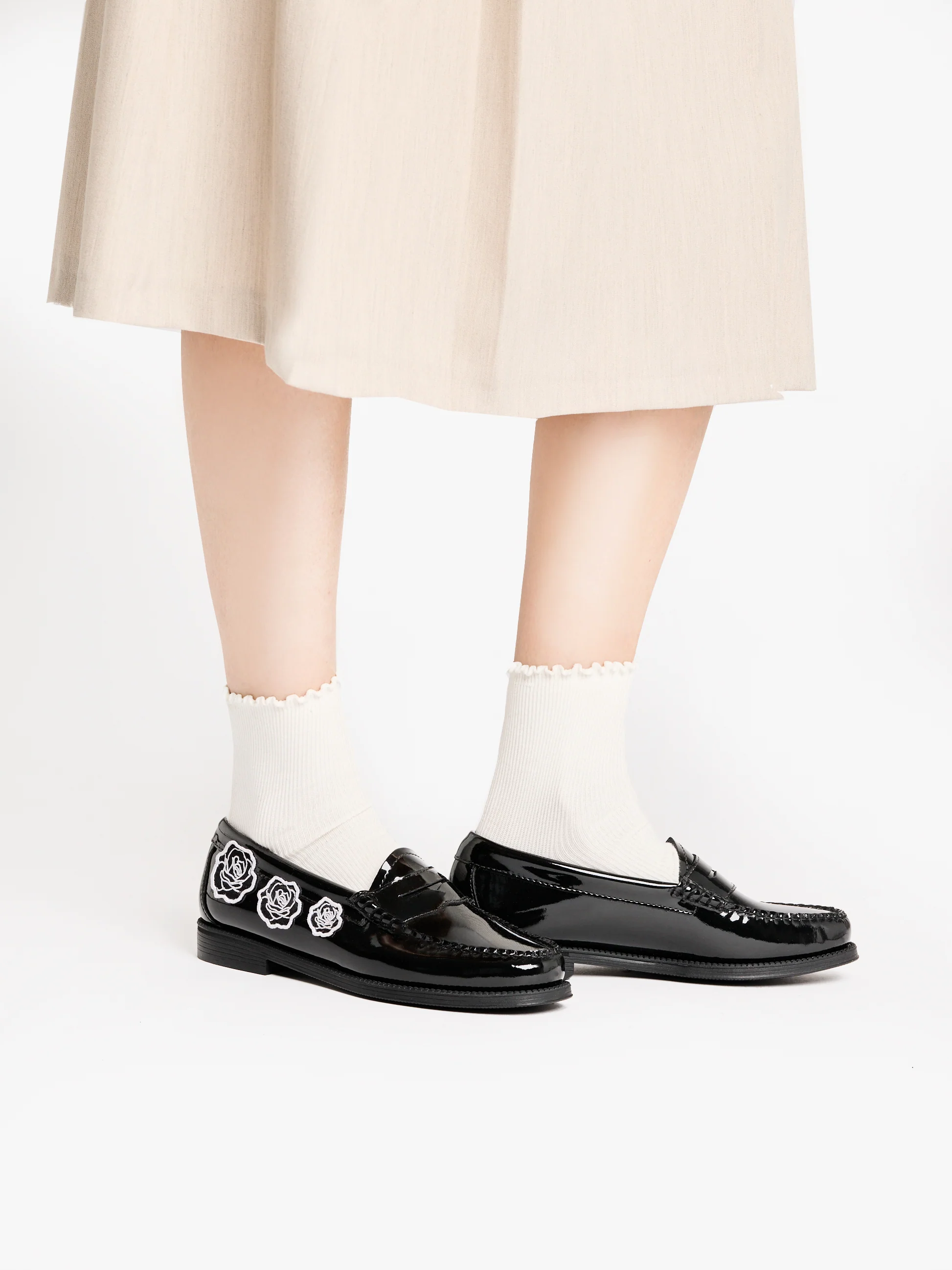 Easy Weejuns Penny Flora Loafers - Image 3