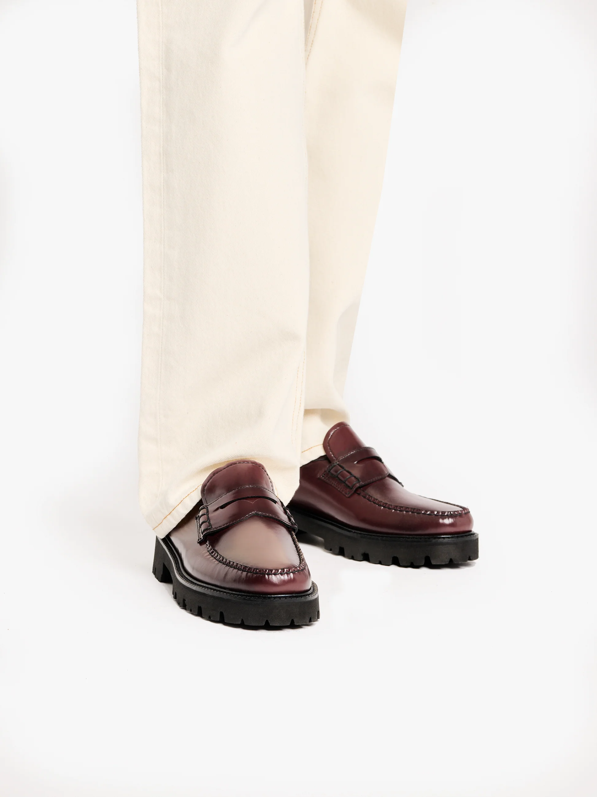Weejuns Grace Super Lug Penny Loafers - Image 3