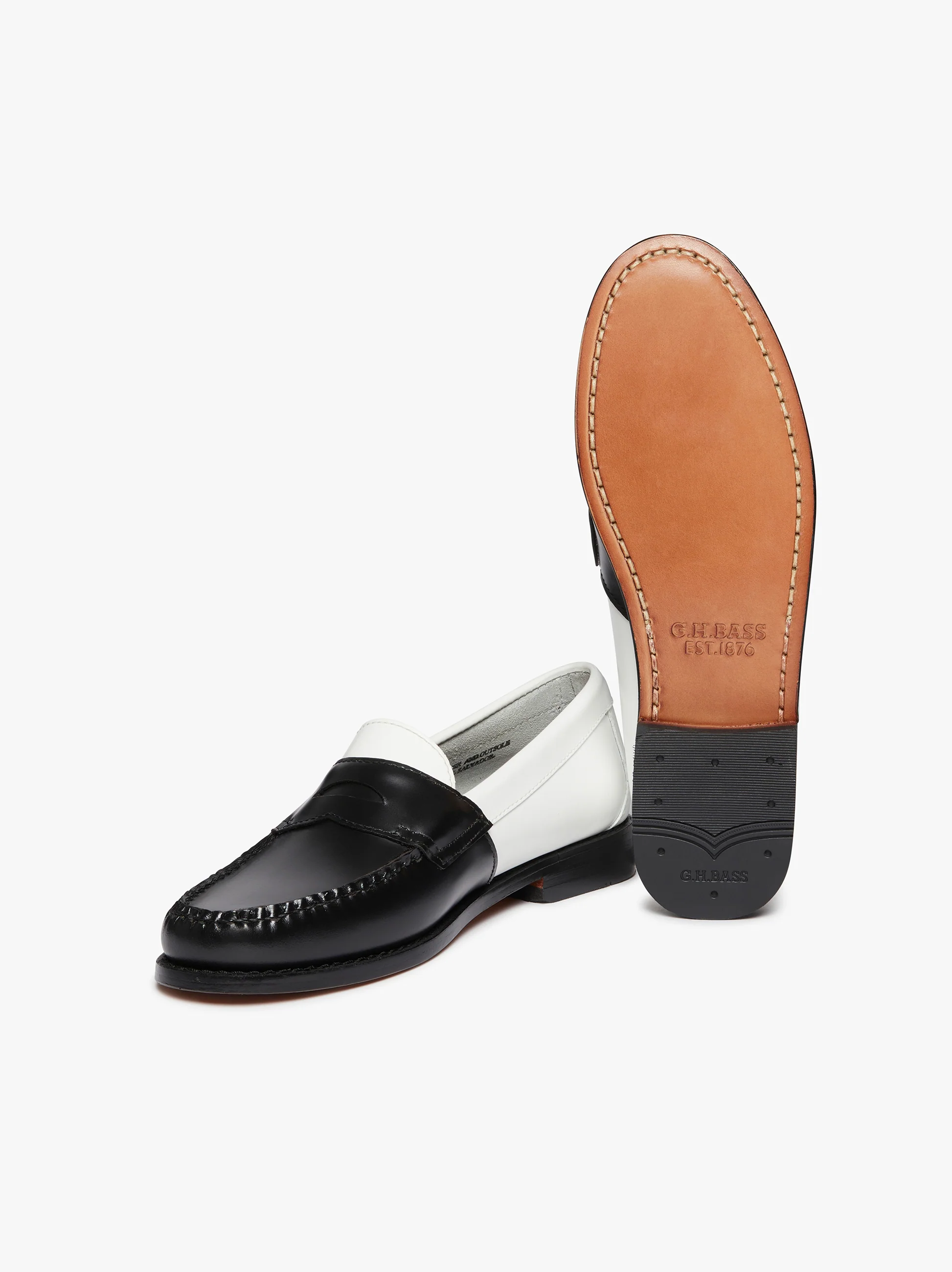 Weejuns Two Tone Penny Loafers - Image 5