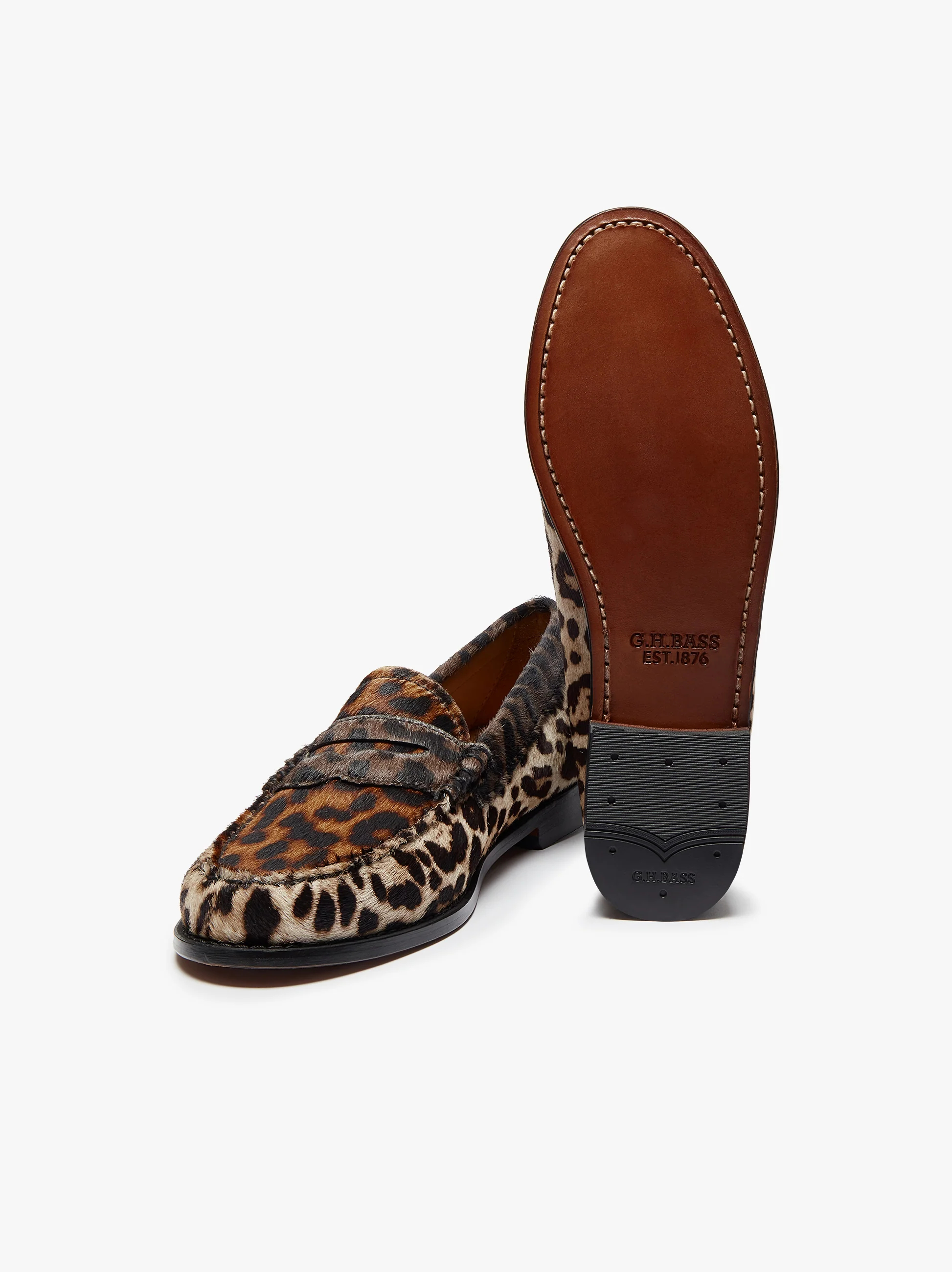 Whitney Leopard Penny Loafers - Image 6