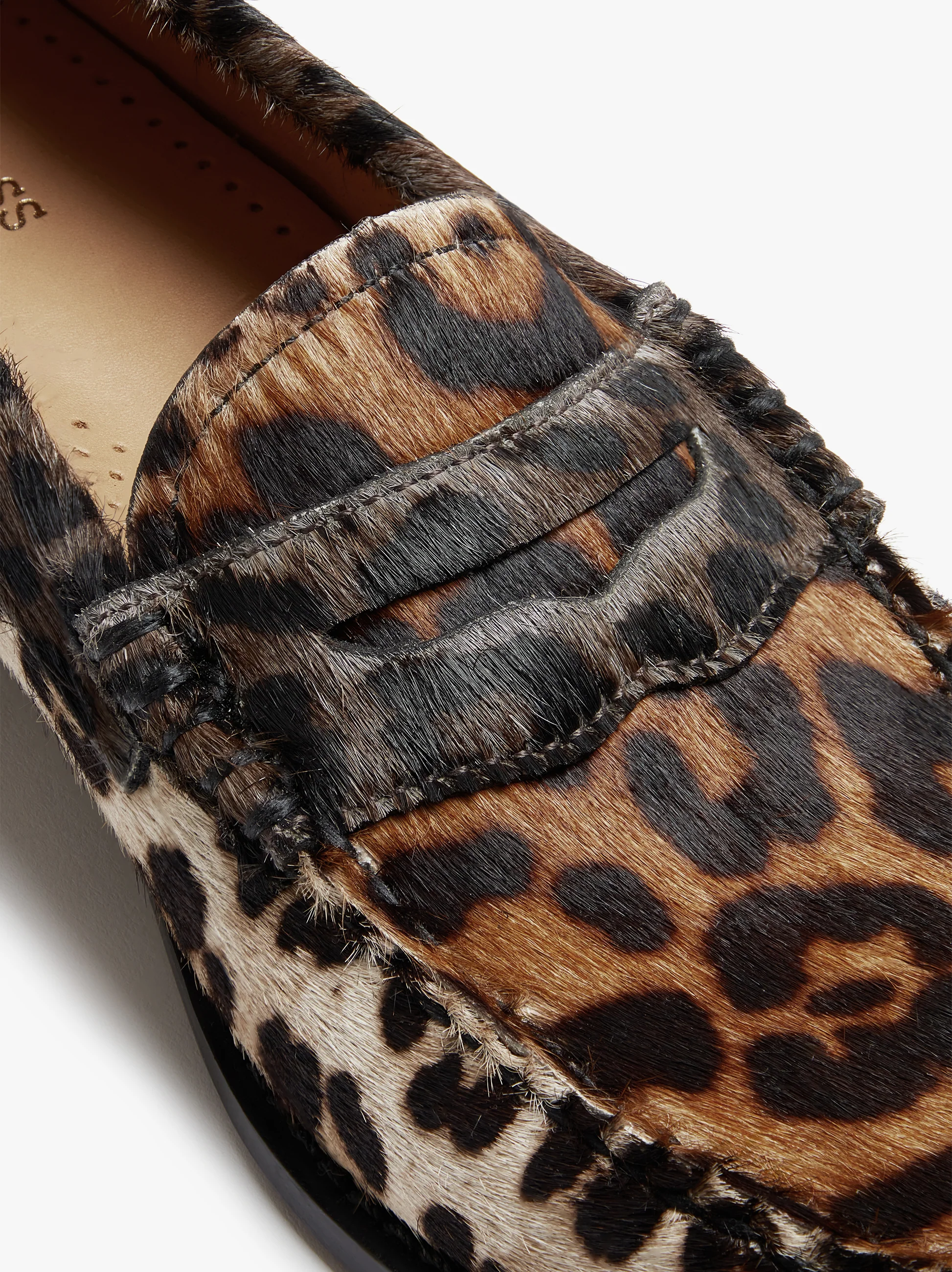 Whitney Leopard Penny Loafers - Image 7
